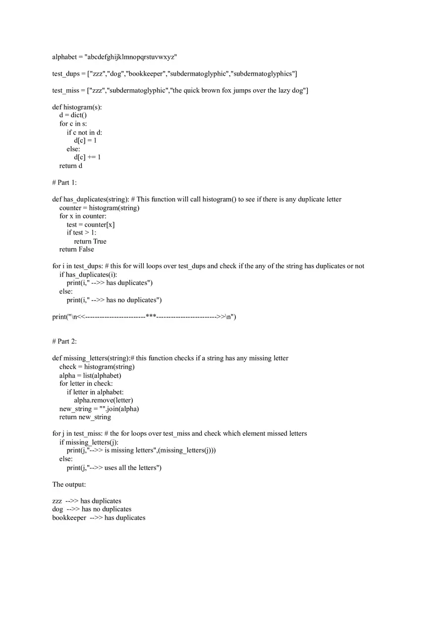 Assignment Unit 7 - Start With the Following Python Code - Page 1