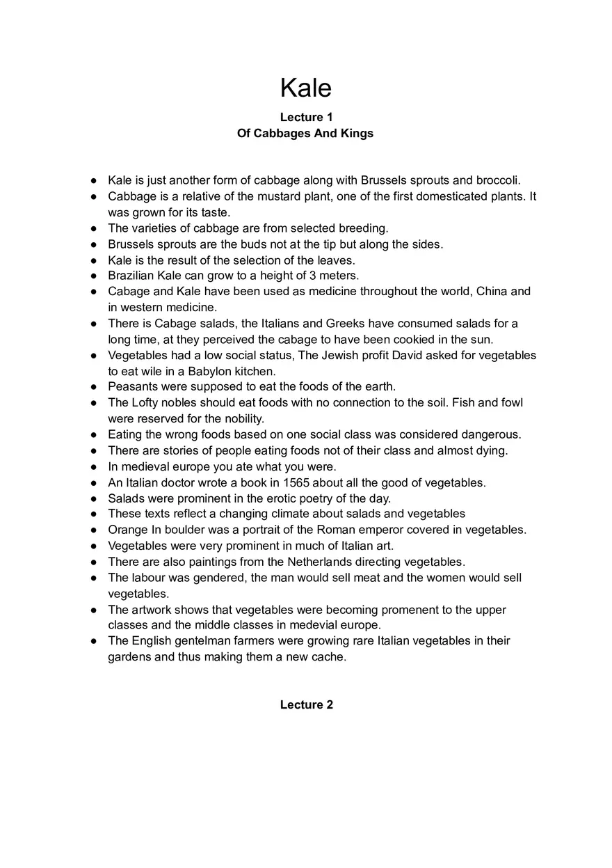 Kale Lecture 1 - Page 1