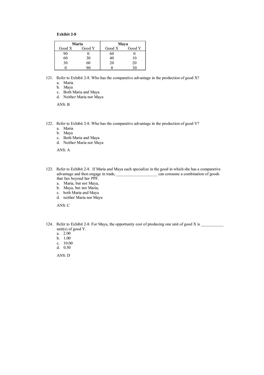 Production Possibilities Frontier Framework Answer Key 3 - Page 16