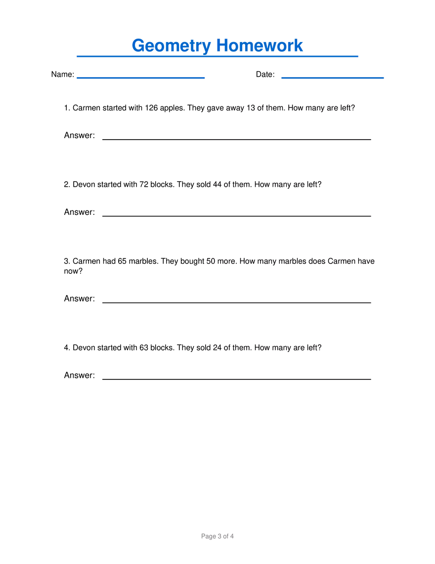 Geometry Homework #4 - Page 3