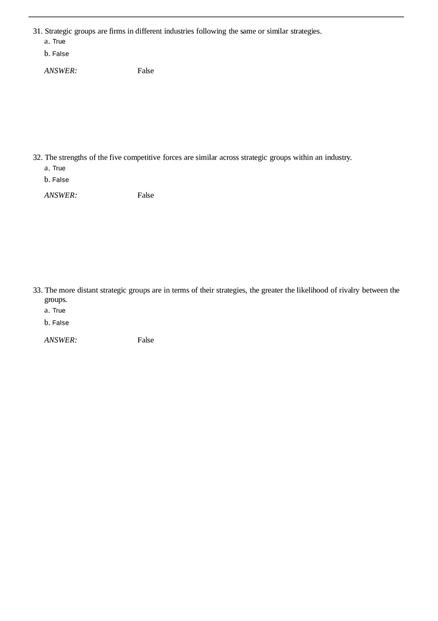 Strategic Management and Business Policy Conceptual Part 2 - Page 1