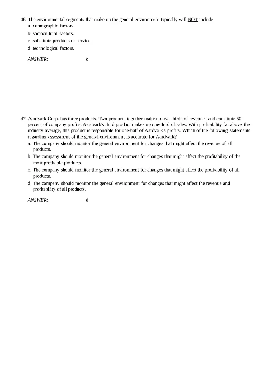 Strategic Management and Business Policy Conceptual Part 2 - Page 6