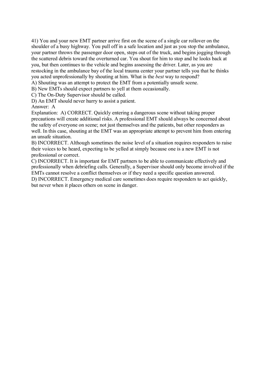 Introduction to Emergency Medical Care Part 2 - Page 3