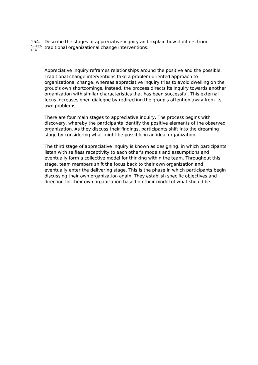 Chapter 15 Organizational Change Answer Key 6 - Page 9