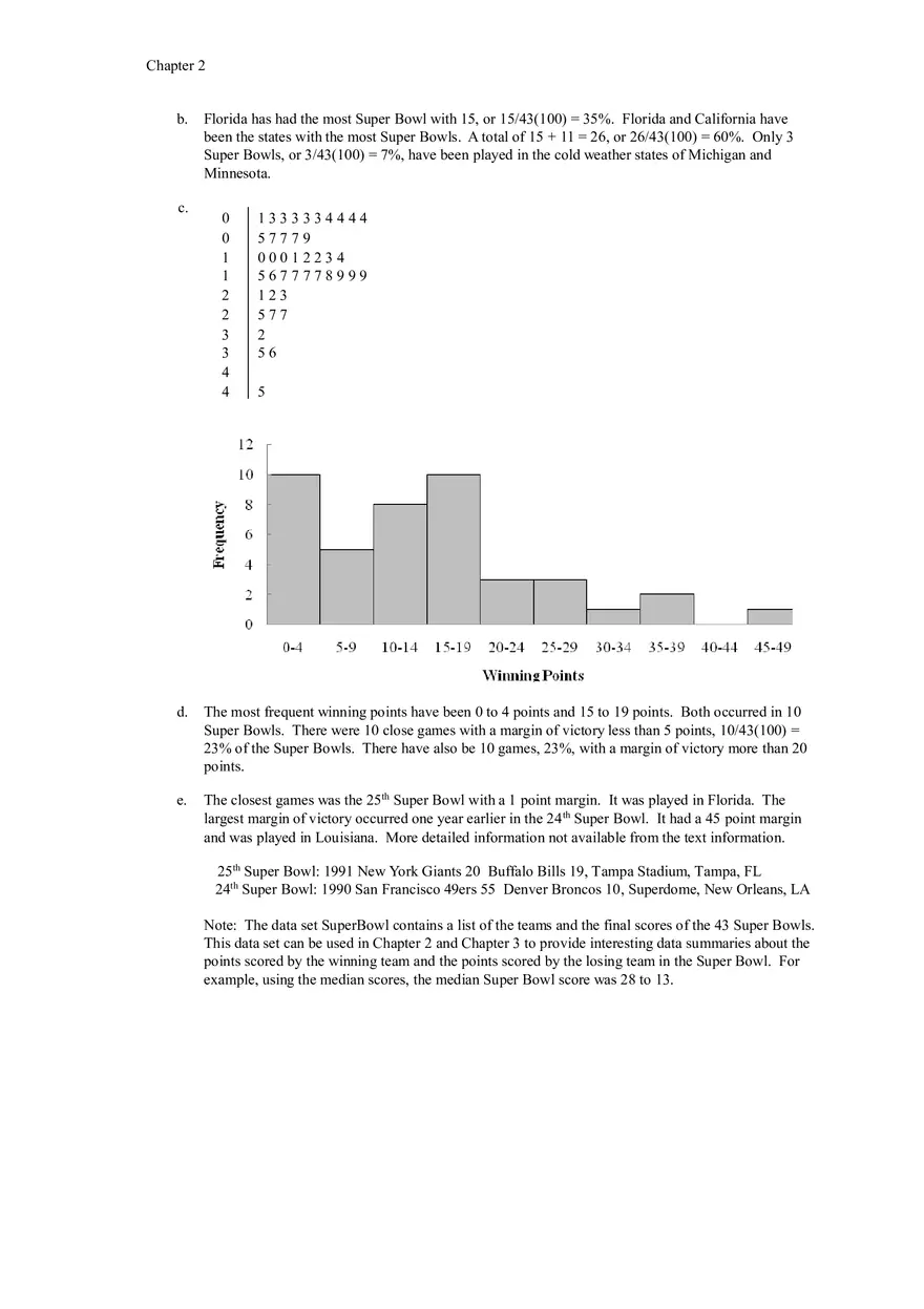 Descriptive Statistics - Tabular and Graphical Presentations Part 3 - Page 12