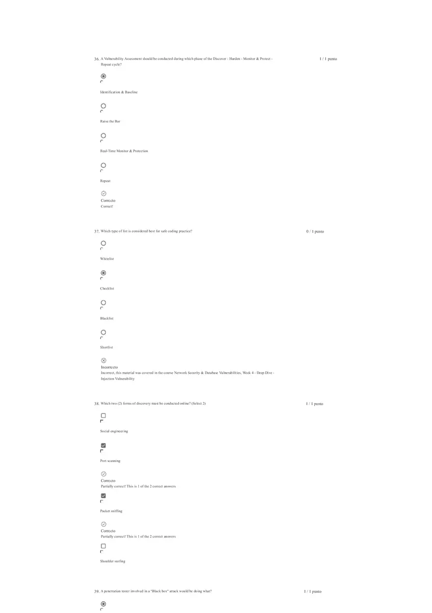 Cybersecurity Analyst Professional Certificate Assessment Part 2 - Page 1