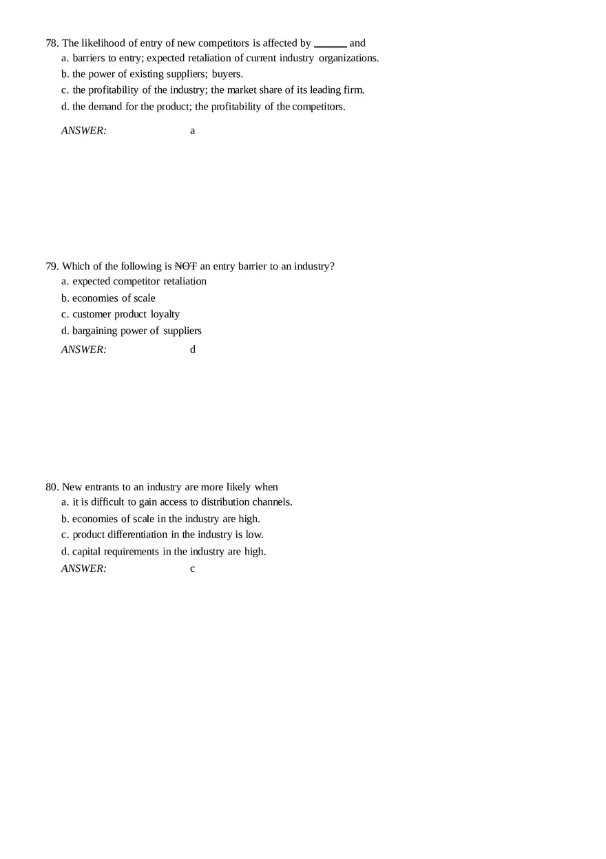 Strategic Management and Business Policy Conceptual Part 3 - Page 7