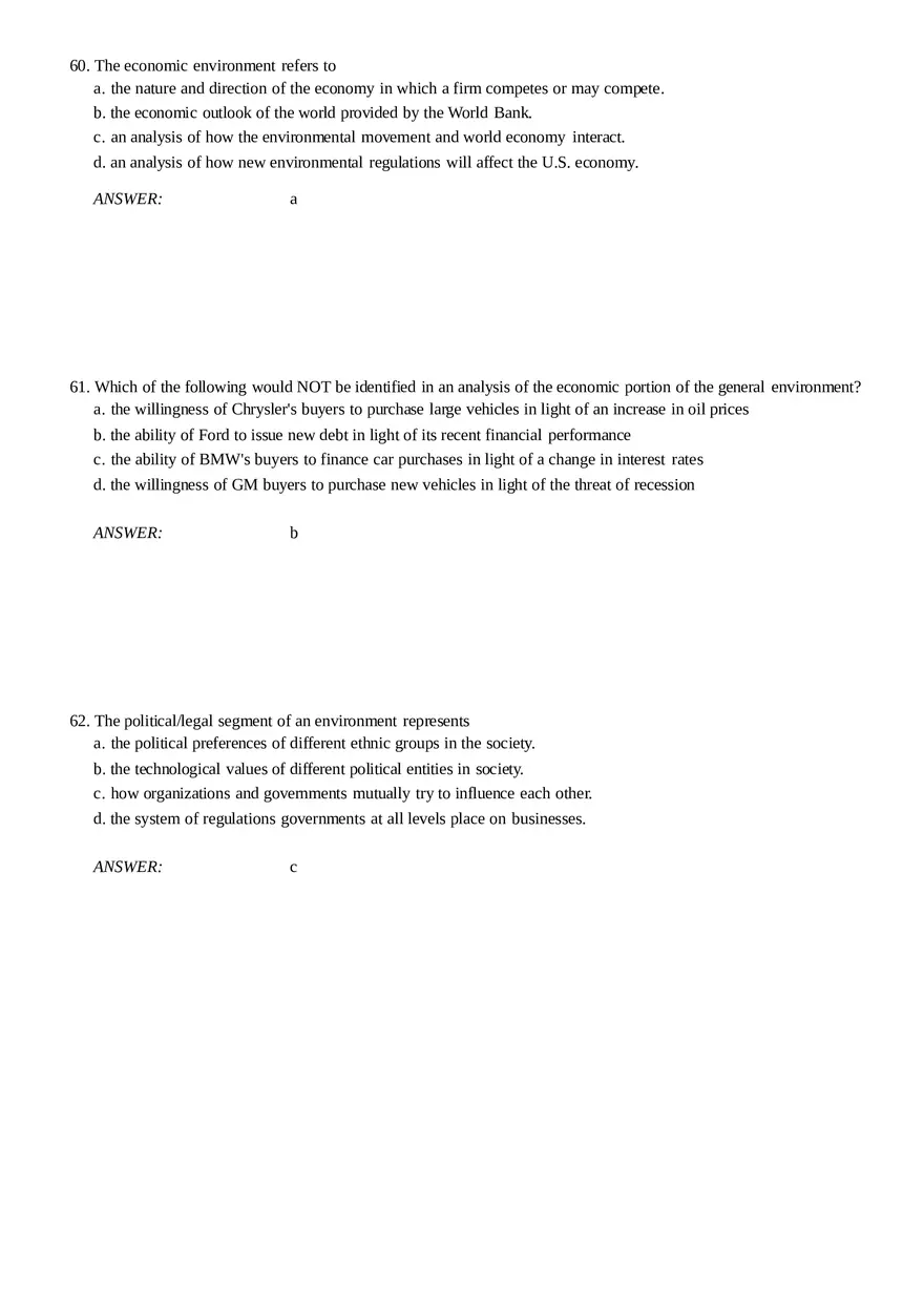 Strategic Management and Business Policy Conceptual Part 3 - Page 1