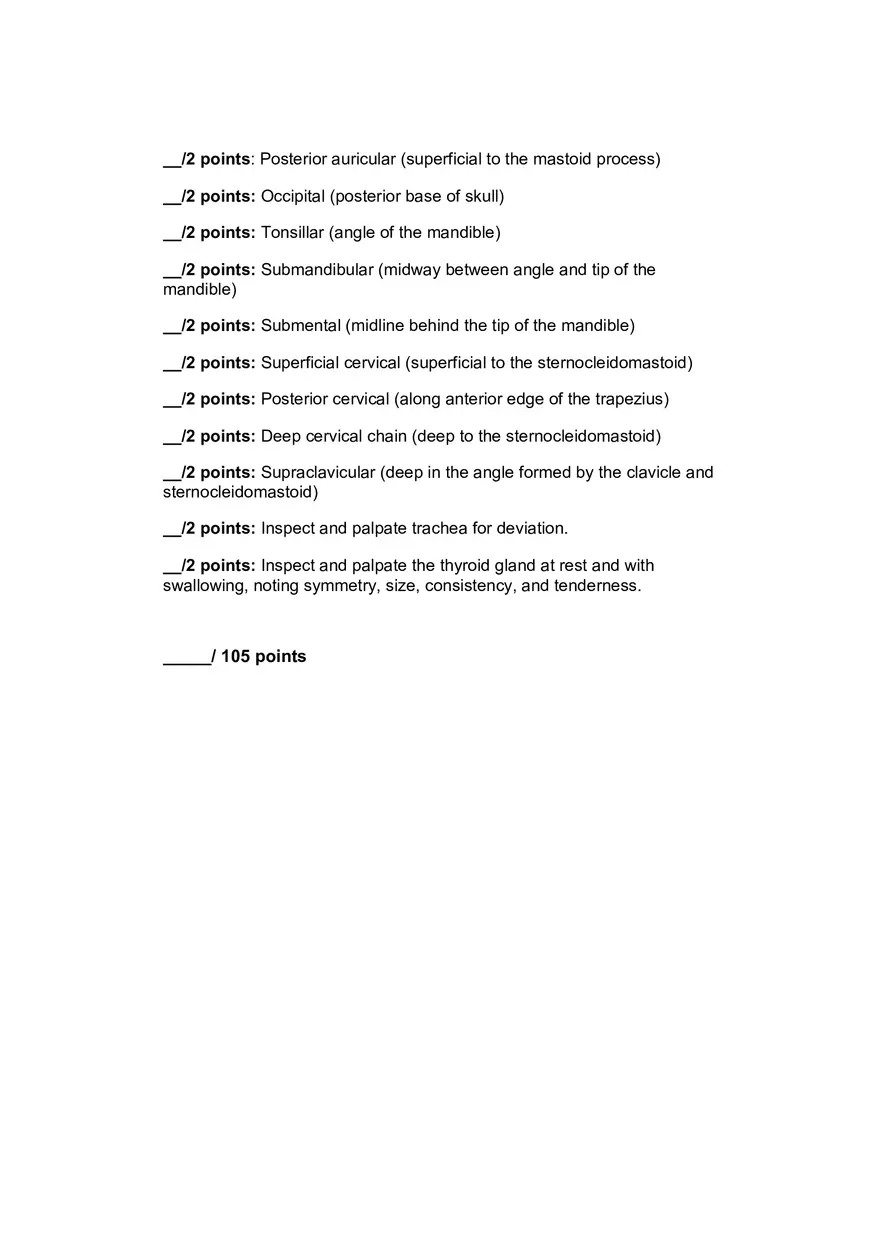 Advanced Health Assessment - Practice Material - Page 4