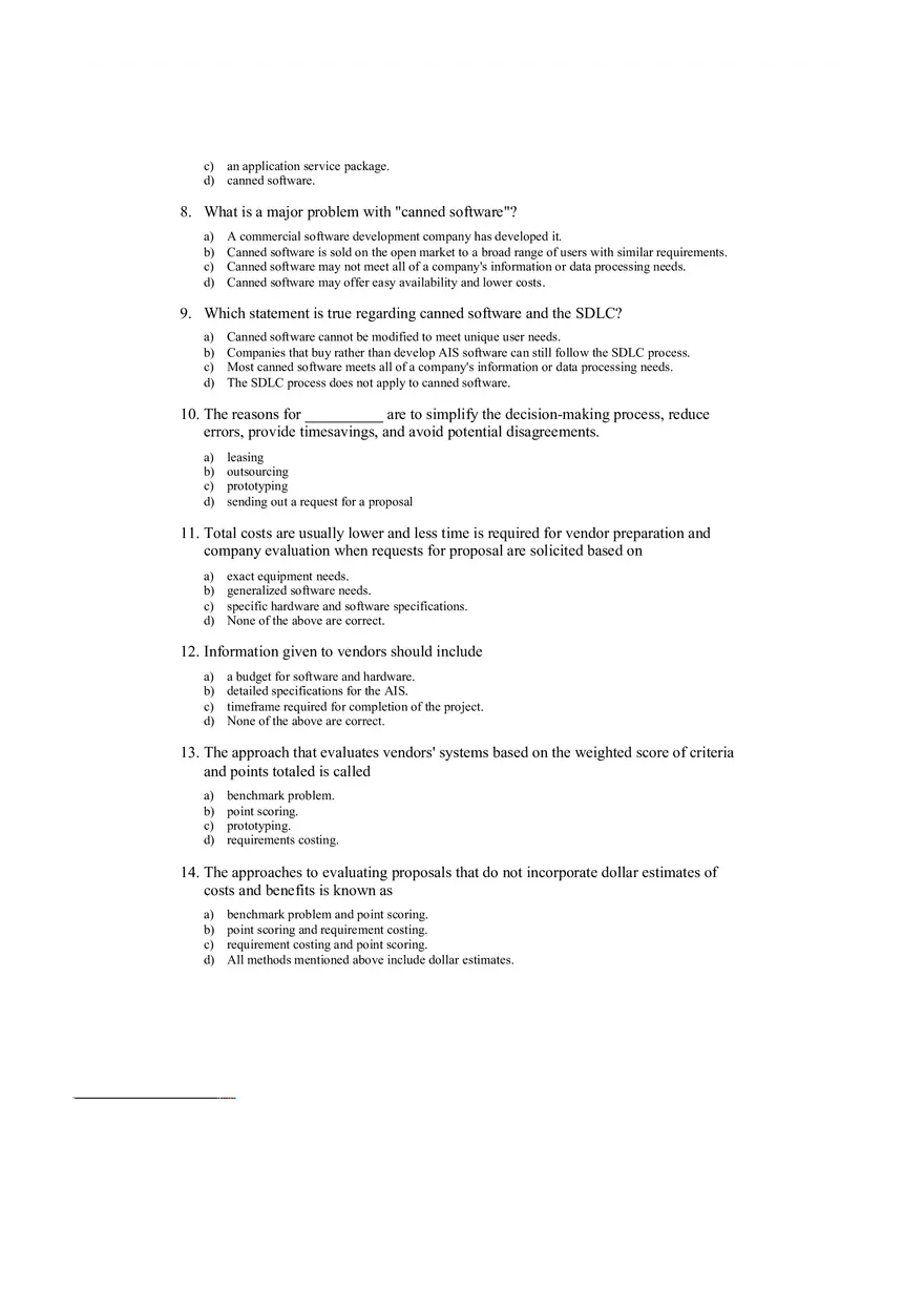 Accounting Information System Answer Key Chapter 19 - Page 10