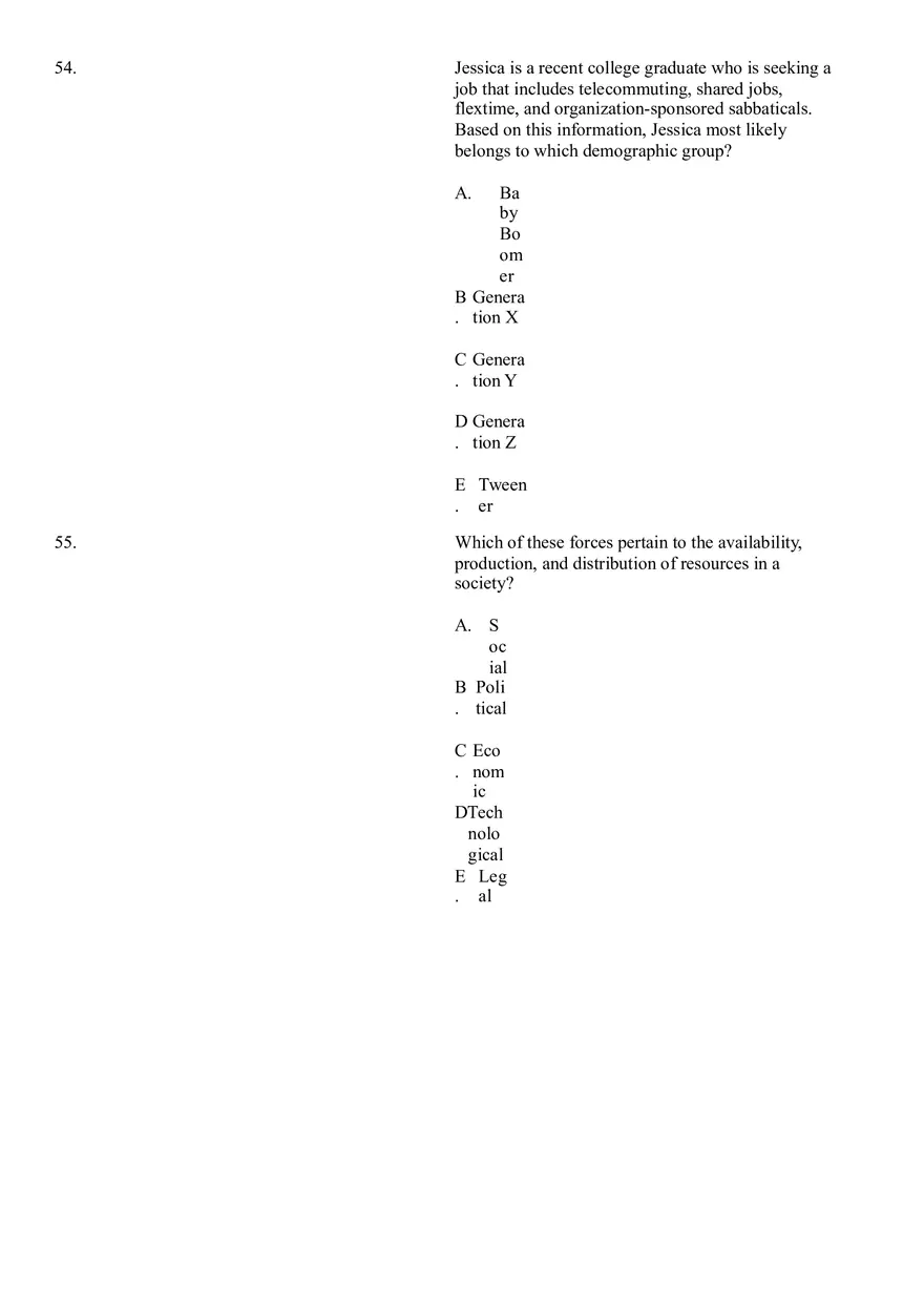 The Evolution of Management Thinking Questions Part 1 - Page 7