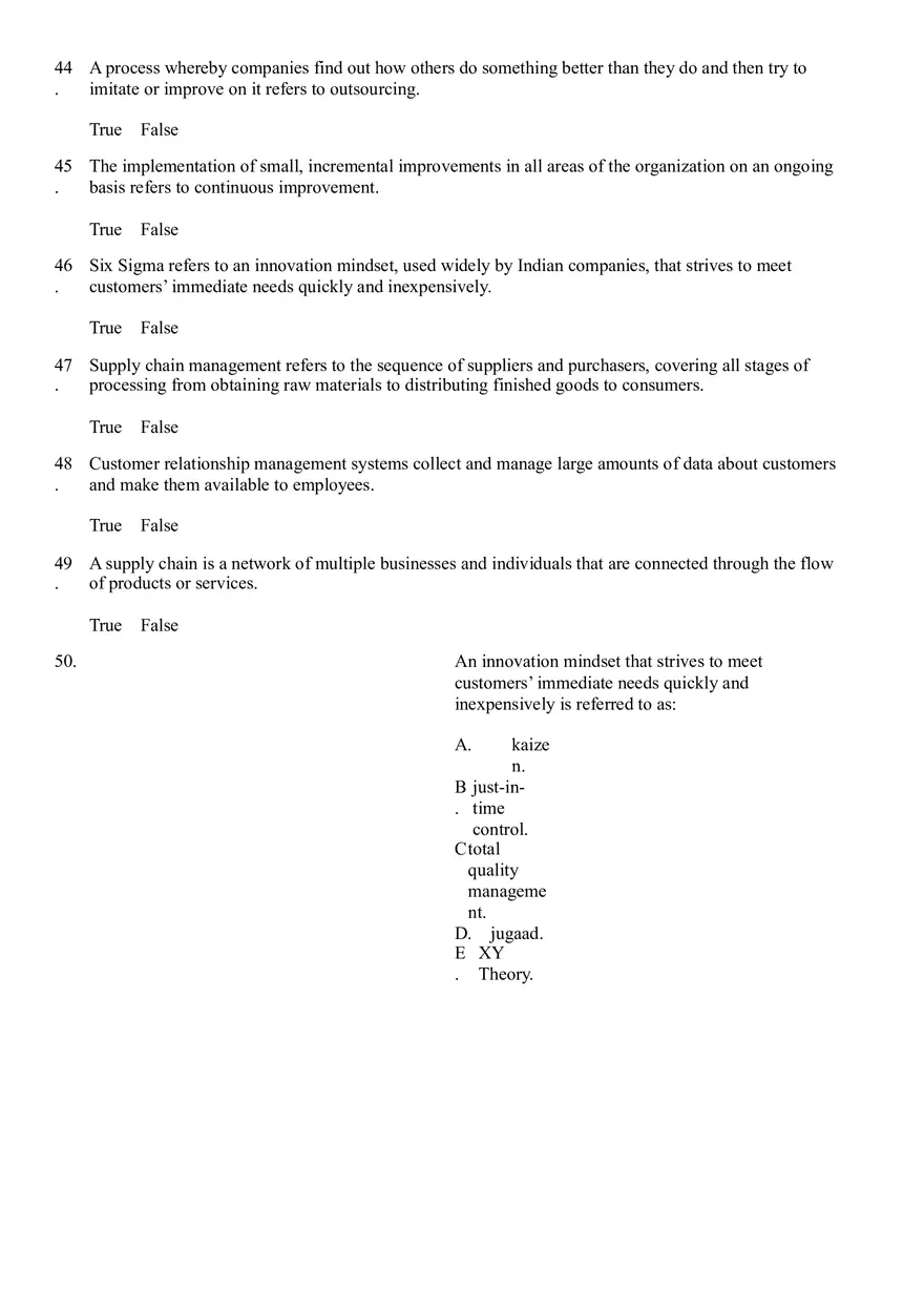 The Evolution of Management Thinking Questions Part 1 - Page 5