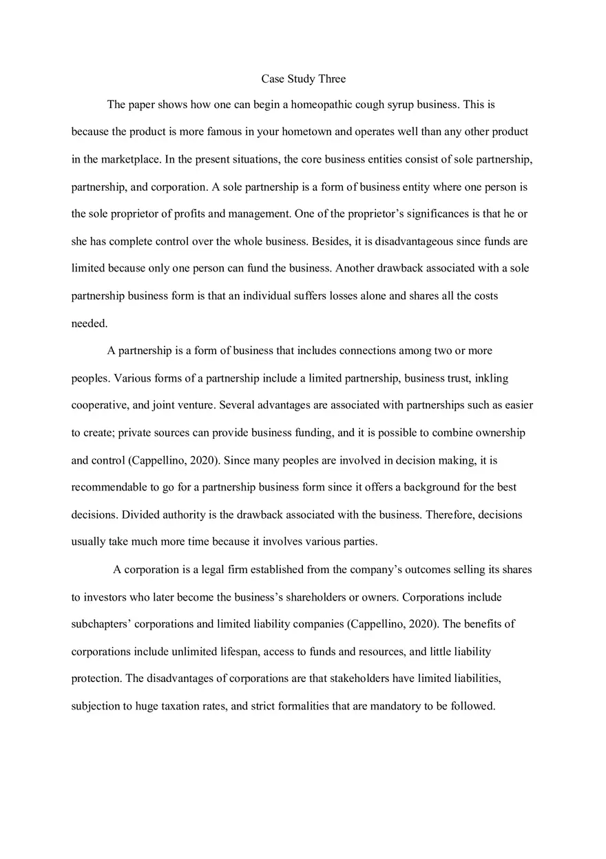 Starting a Homeopathic Cough Syrup Business - Page 1