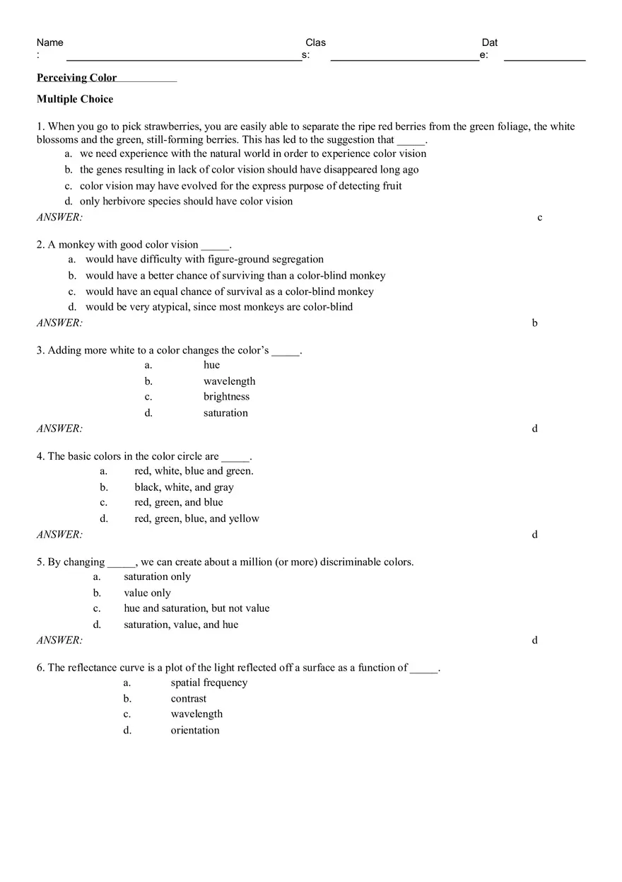 Perceiving Color - Page 1