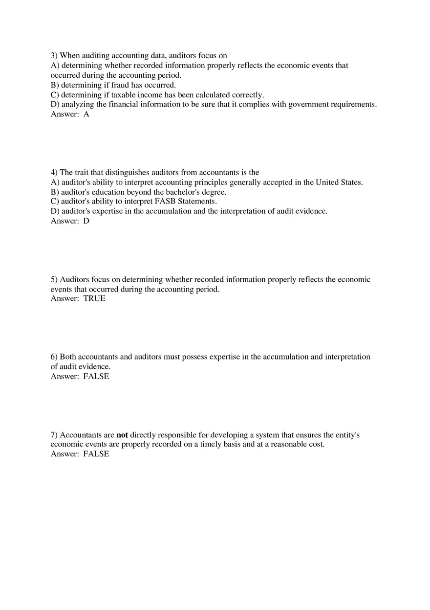 The Demand for Audit and Other Assurance Services Part 1 - Page 7