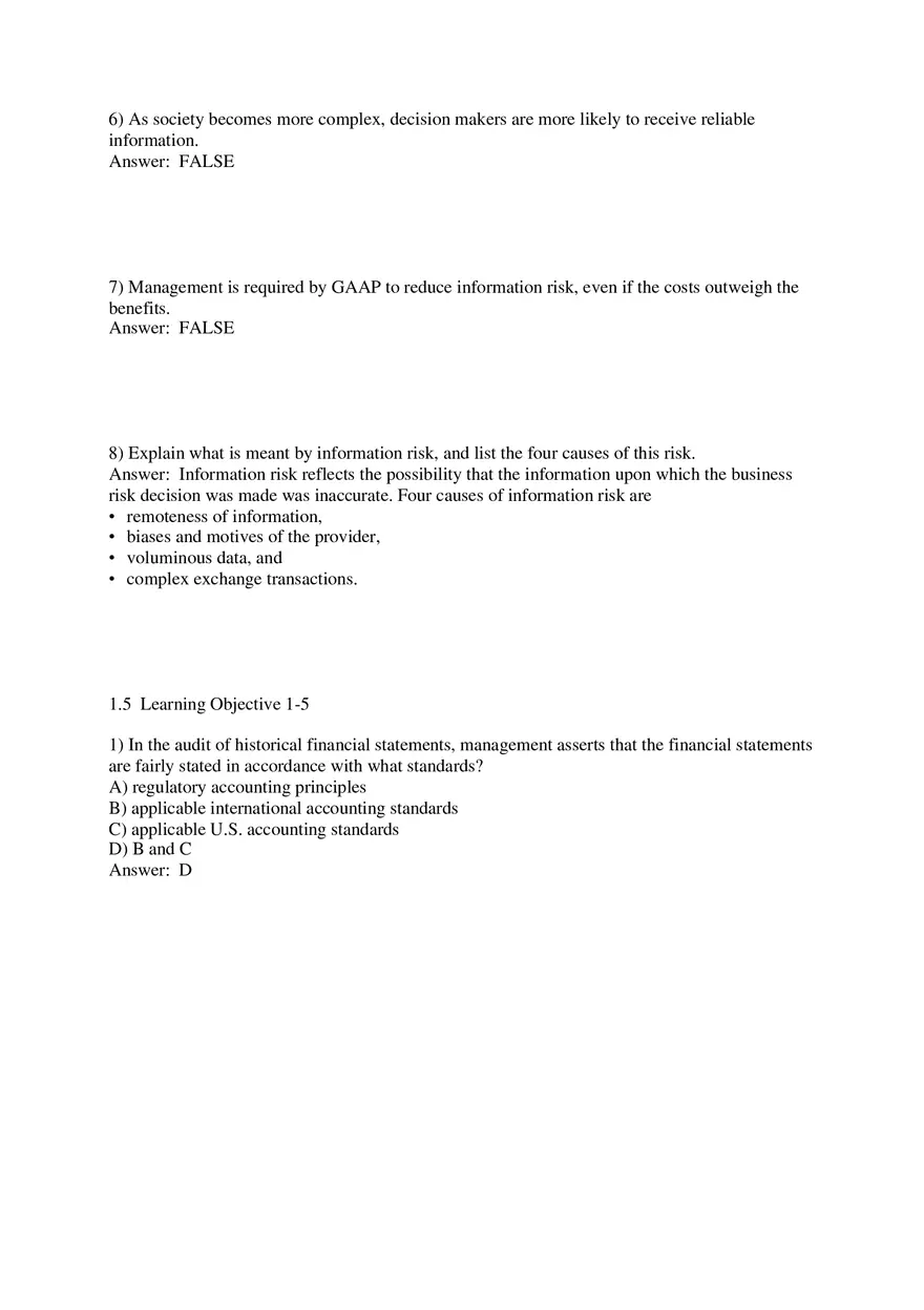 The Demand for Audit and Other Assurance Services Part 1 - Page 11