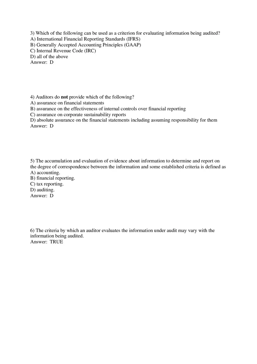 The Demand for Audit and Other Assurance Services Part 1 - Page 2