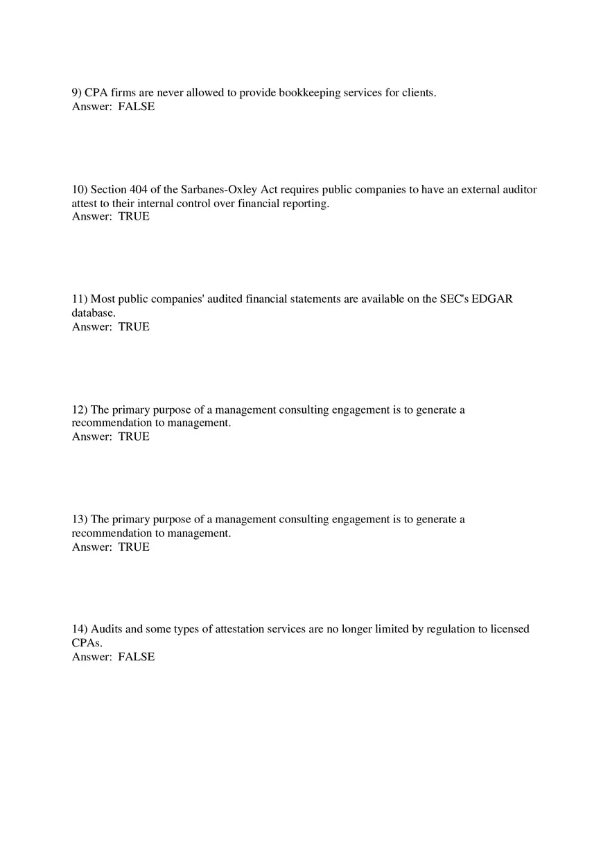 The Demand for Audit and Other Assurance Services Part 1 - Page 4