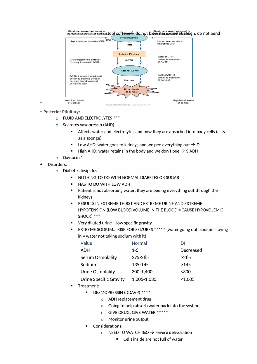 Adult Health HESI Study Guide Part 4 - Page 3