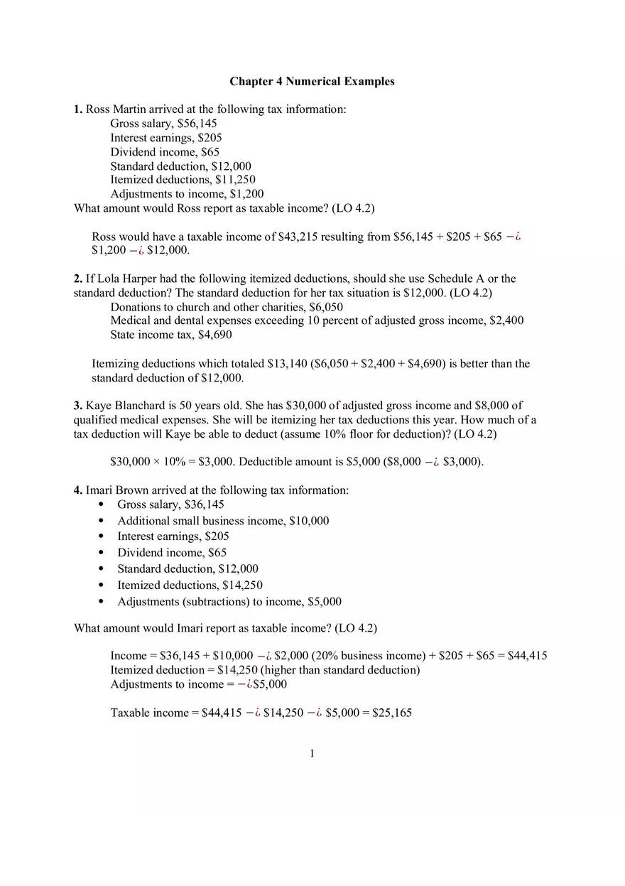Chapter 4 Numerical Examples - Page 1