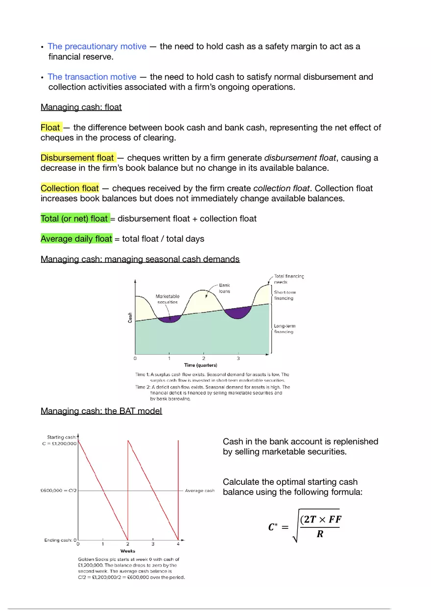 Business Finance Lecture 11 - Page 4