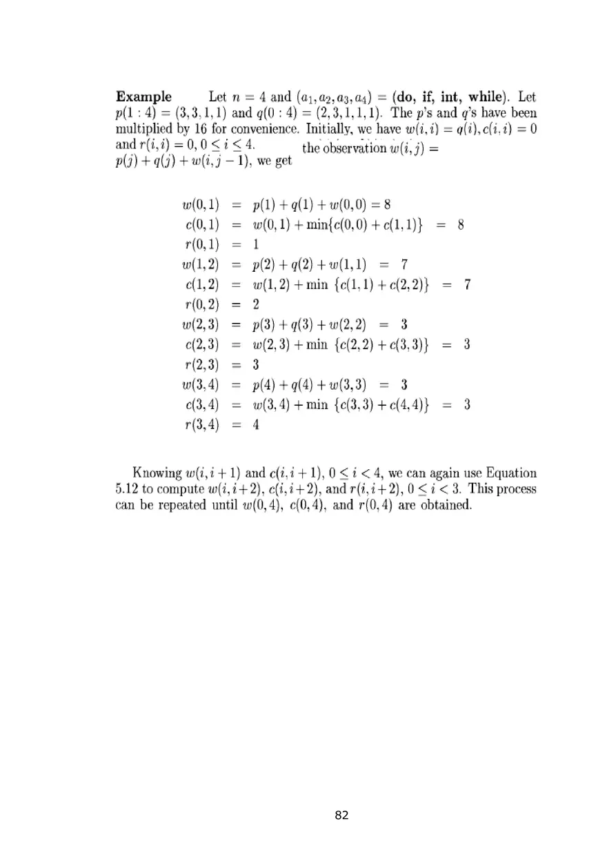 Notes for Design and Analysis of Algorithms - Page 101