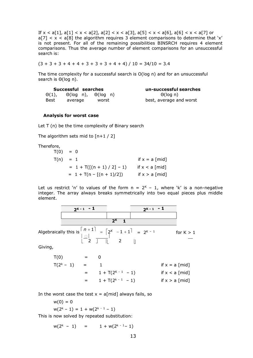 Notes for Design and Analysis of Algorithms - Page 26
