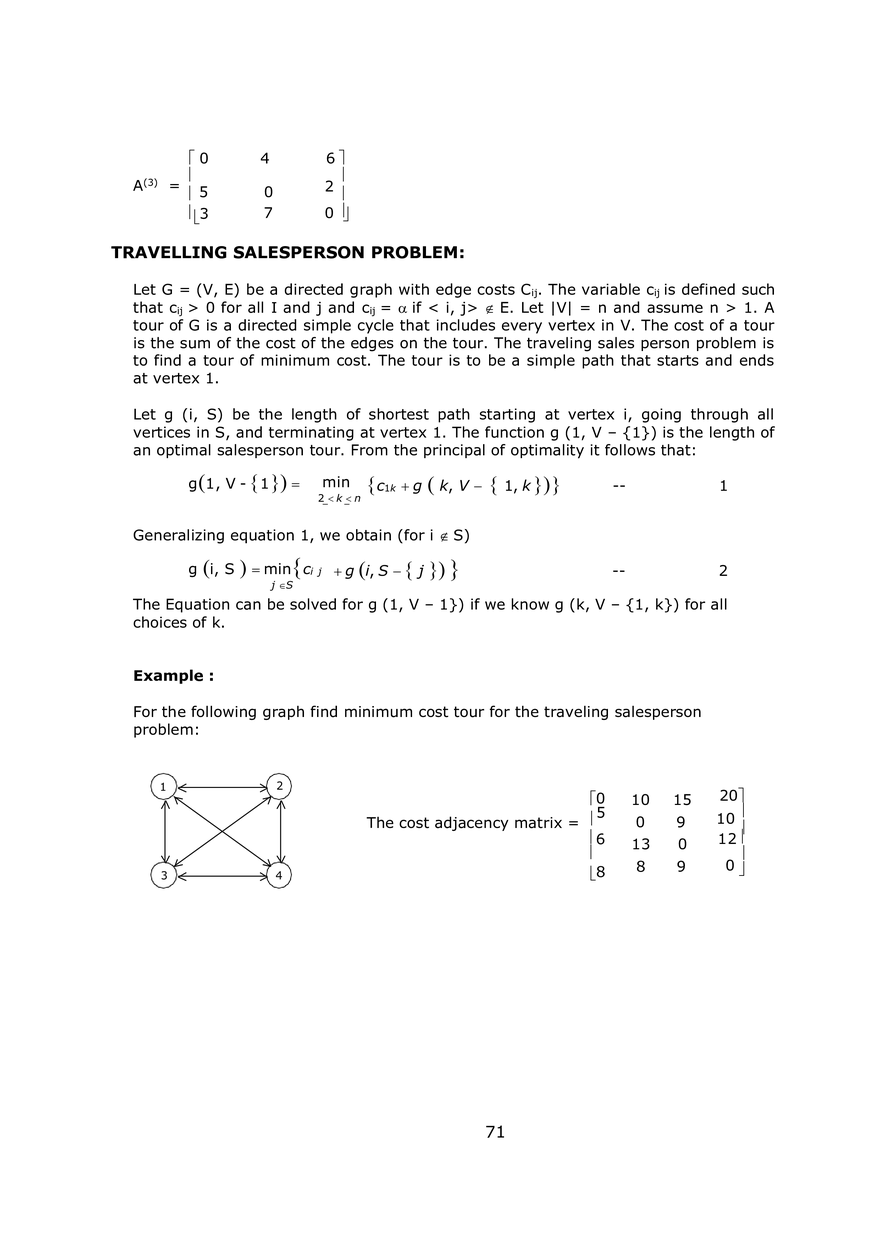 Notes for Design and Analysis of Algorithms - Page 89