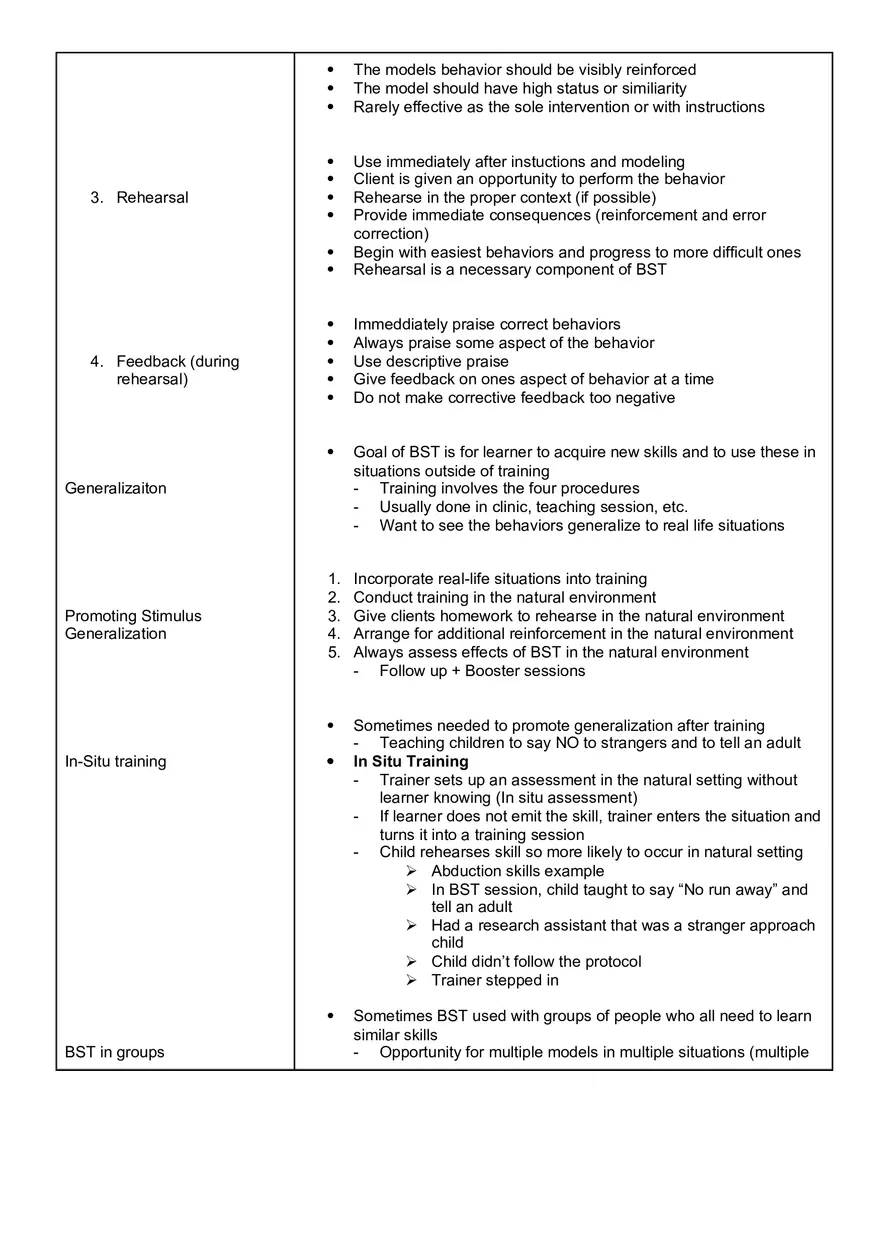Behavioral Skills Training - Page 2