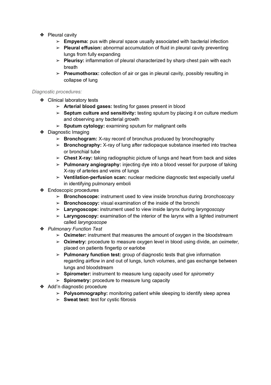 Ch. 7 - Respiratory System - Page 9