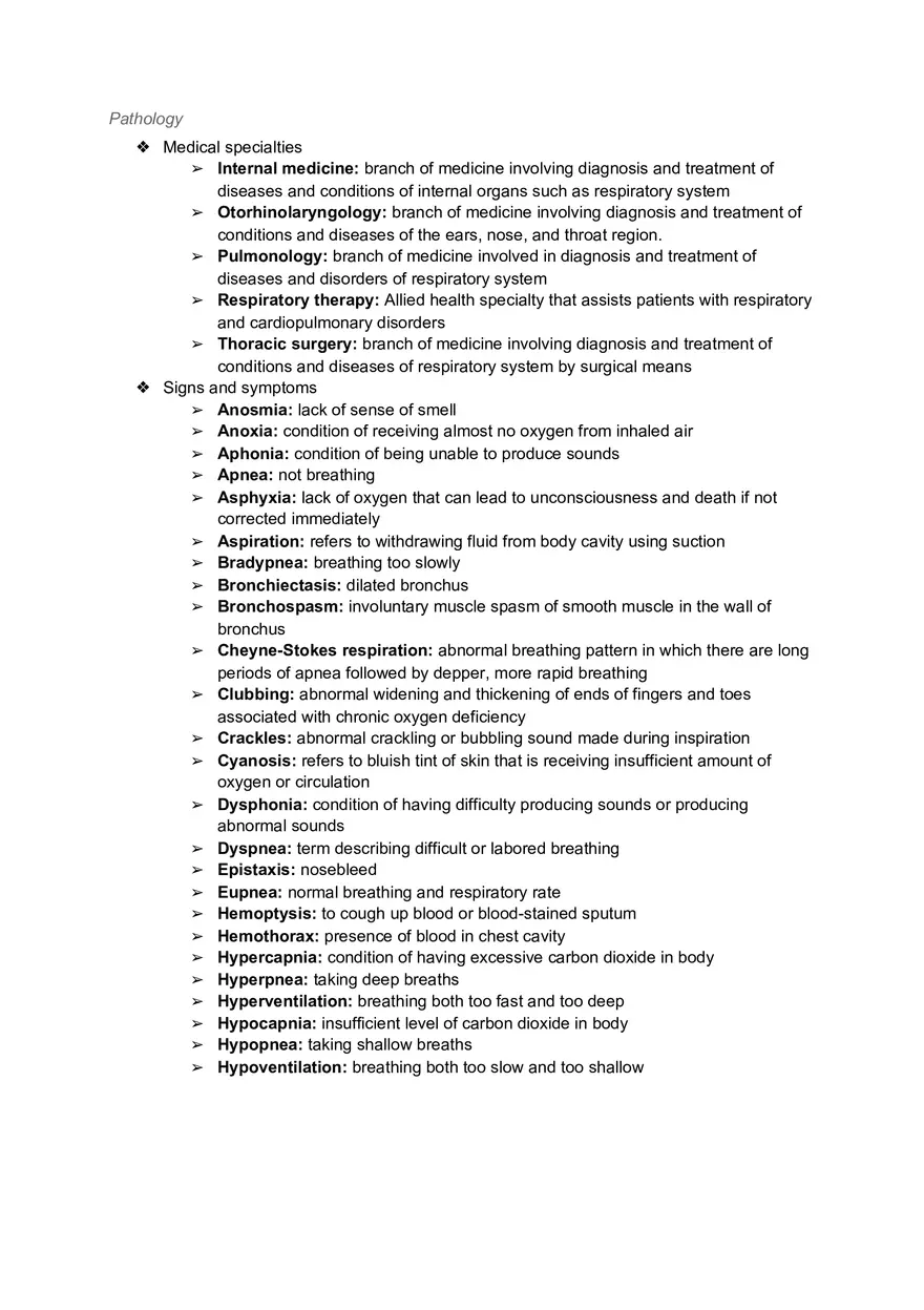 Ch. 7 - Respiratory System - Page 6