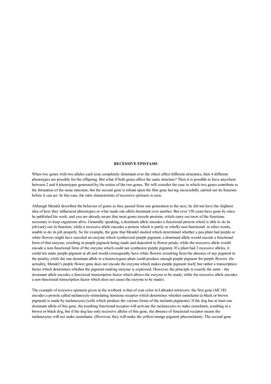 Fly Lab Report - Genetics - Page 4