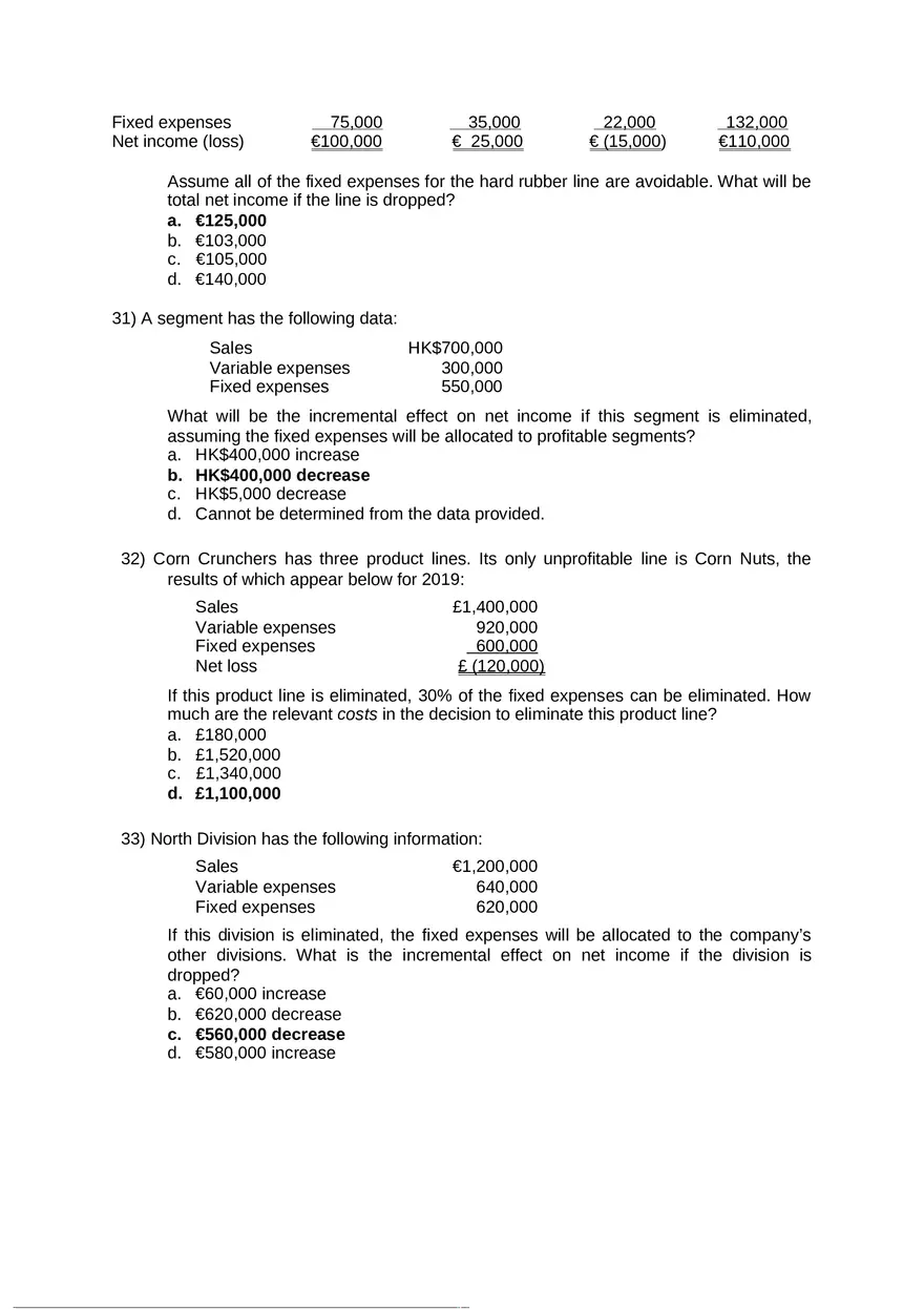 Internal Reports Answer Key - Page 8
