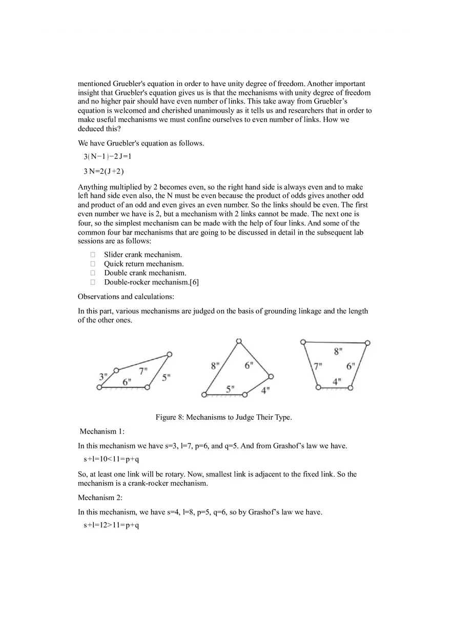 Grashof's Law and Inversion - Page 5