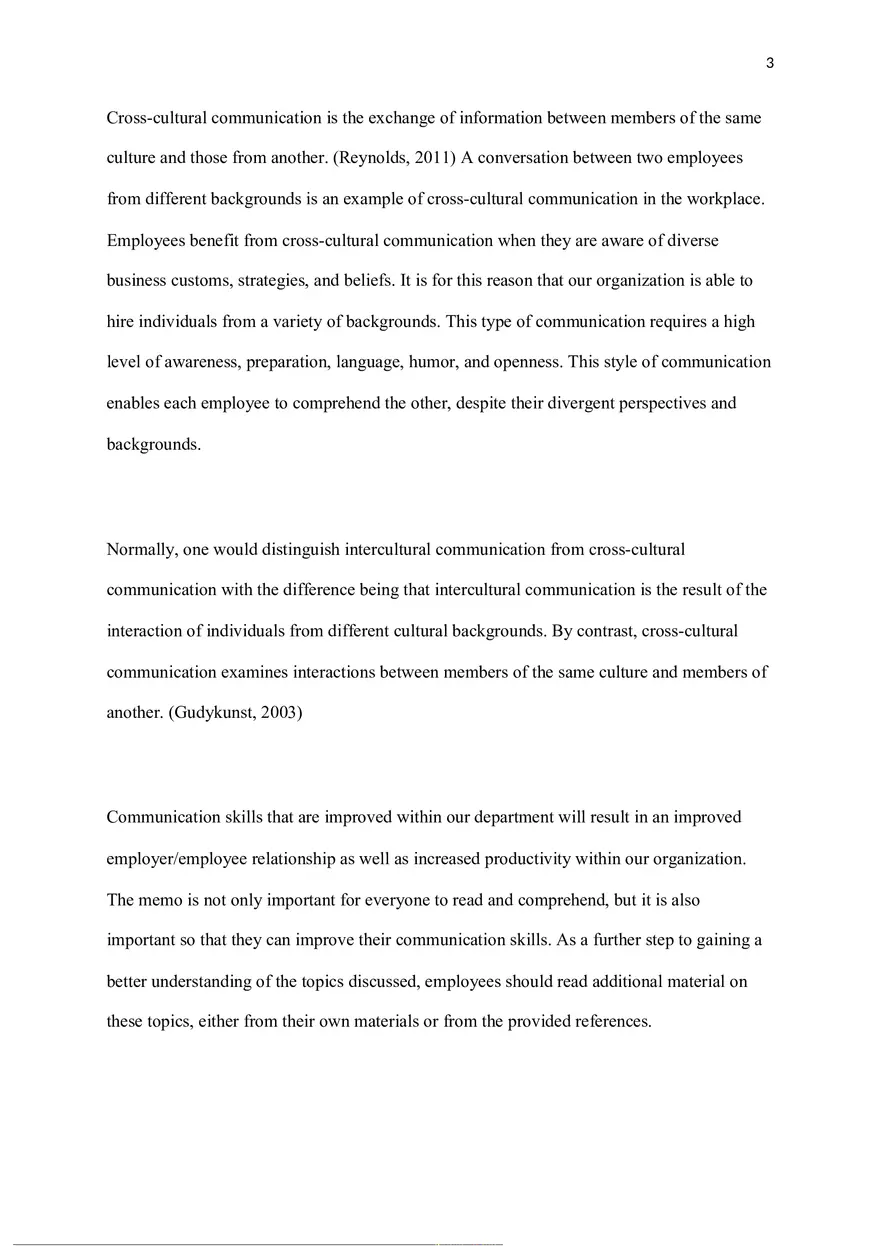 HR Memorandum to Employees - Page 3