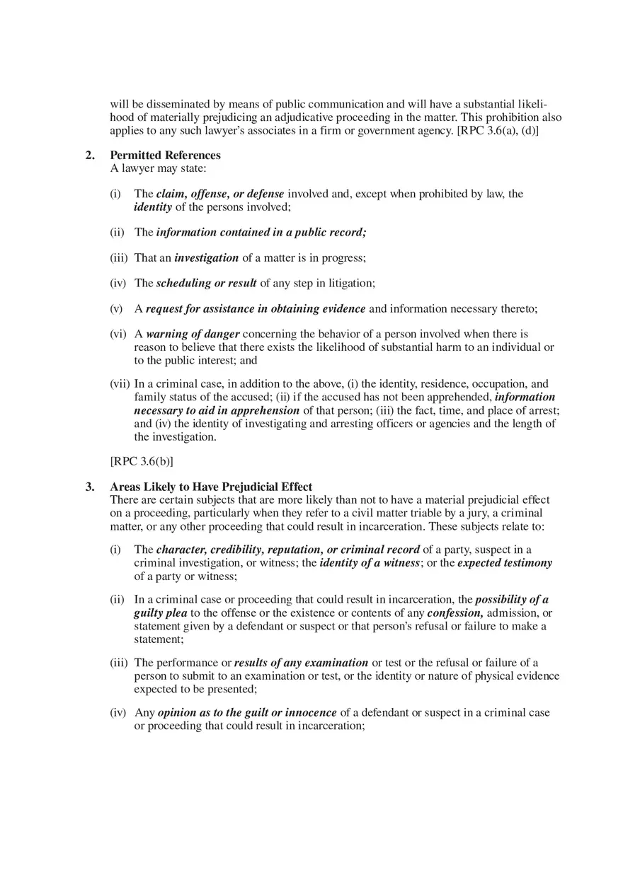 Professional Responsibility Guide Part 5 - Page 5
