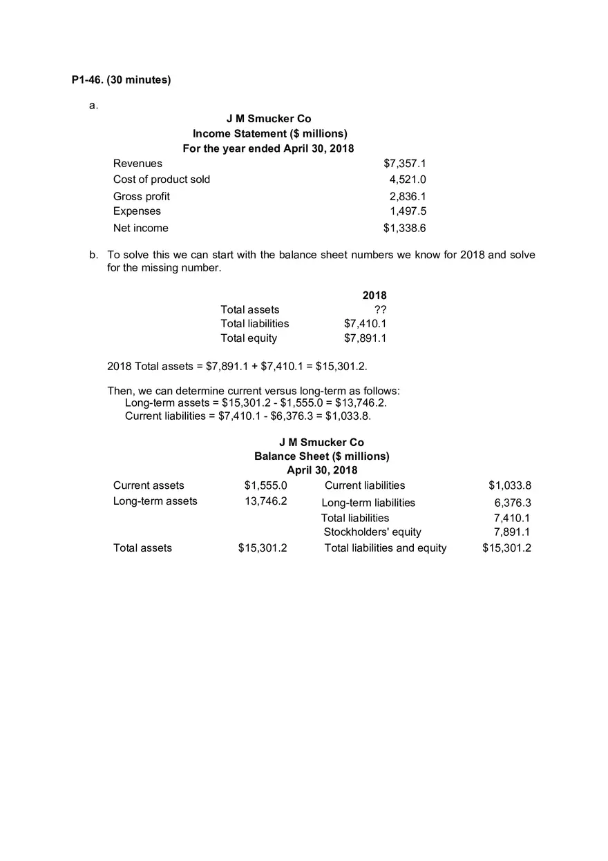 Solutions and Test Bank For Financial Statement Analysis and Valuation - Page 11