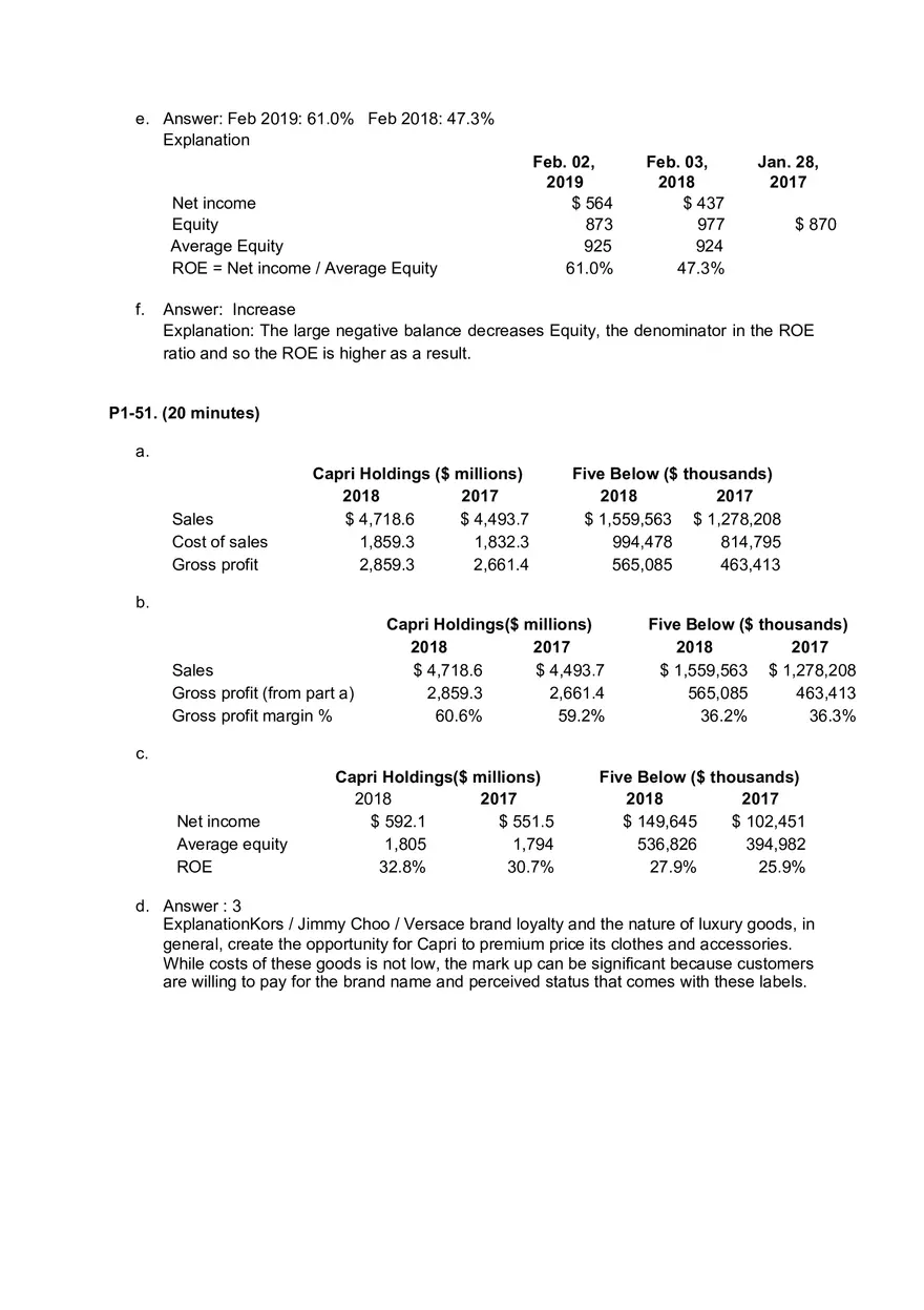 Solutions and Test Bank For Financial Statement Analysis and Valuation - Page 17