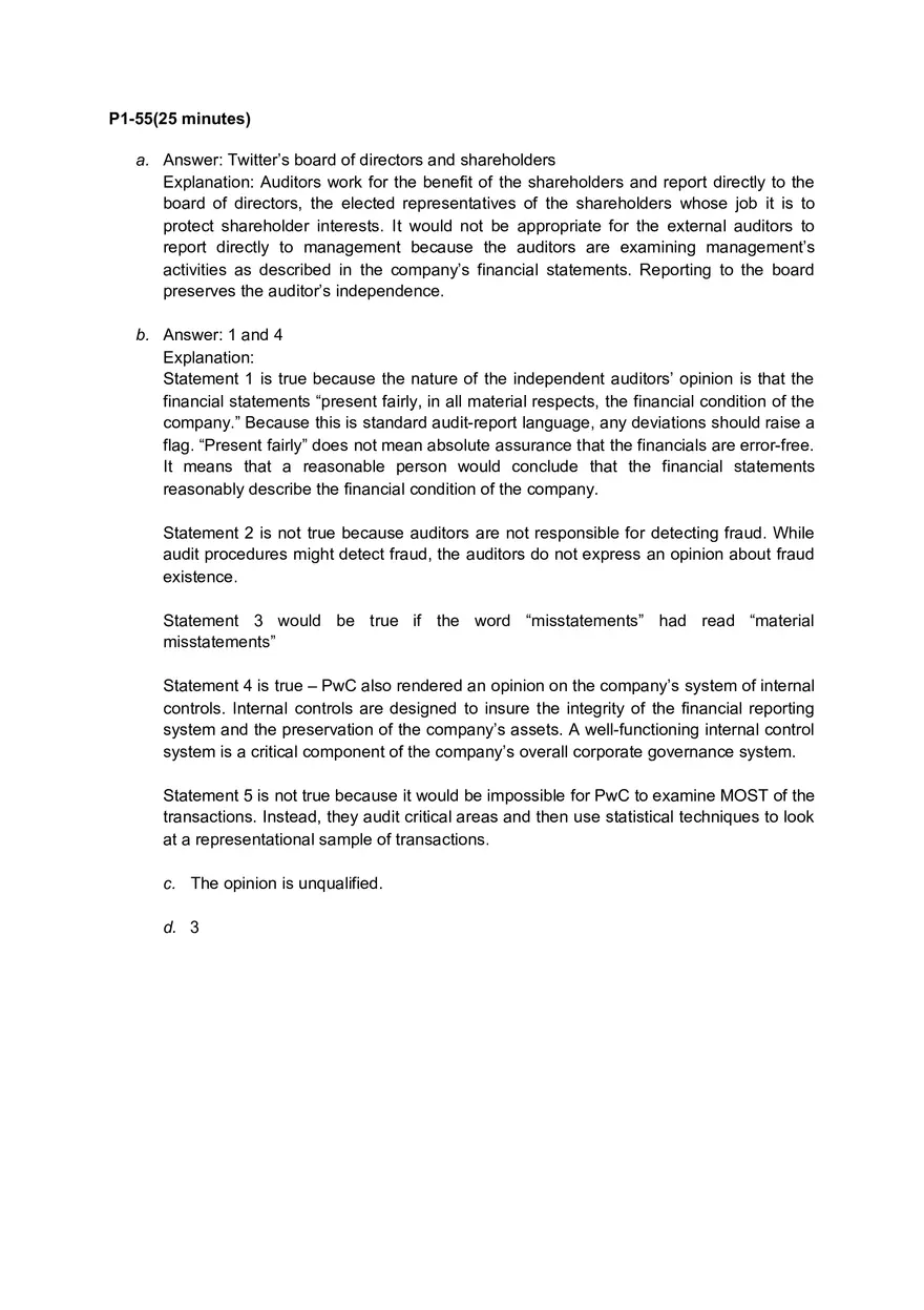 Solutions and Test Bank For Financial Statement Analysis and Valuation - Page 21
