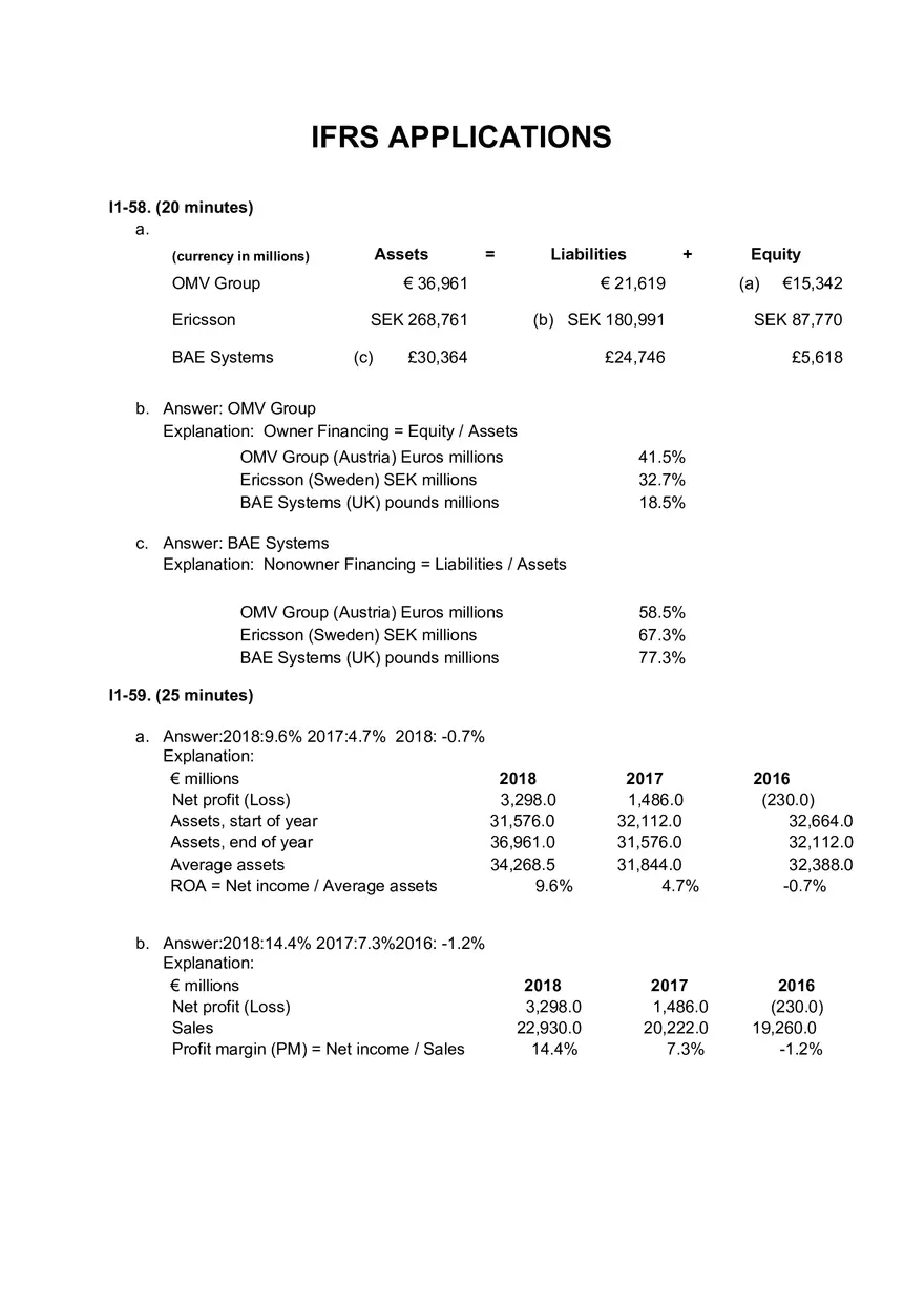Solutions and Test Bank For Financial Statement Analysis and Valuation - Page 27
