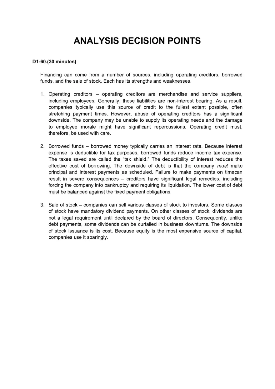 Solutions and Test Bank For Financial Statement Analysis and Valuation - Page 29