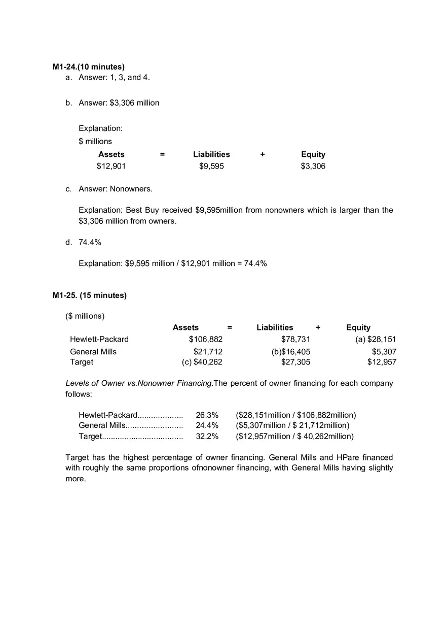 Solutions and Test Bank For Financial Statement Analysis and Valuation - Page 33