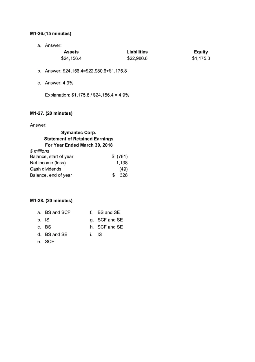 Solutions and Test Bank For Financial Statement Analysis and Valuation - Page 34