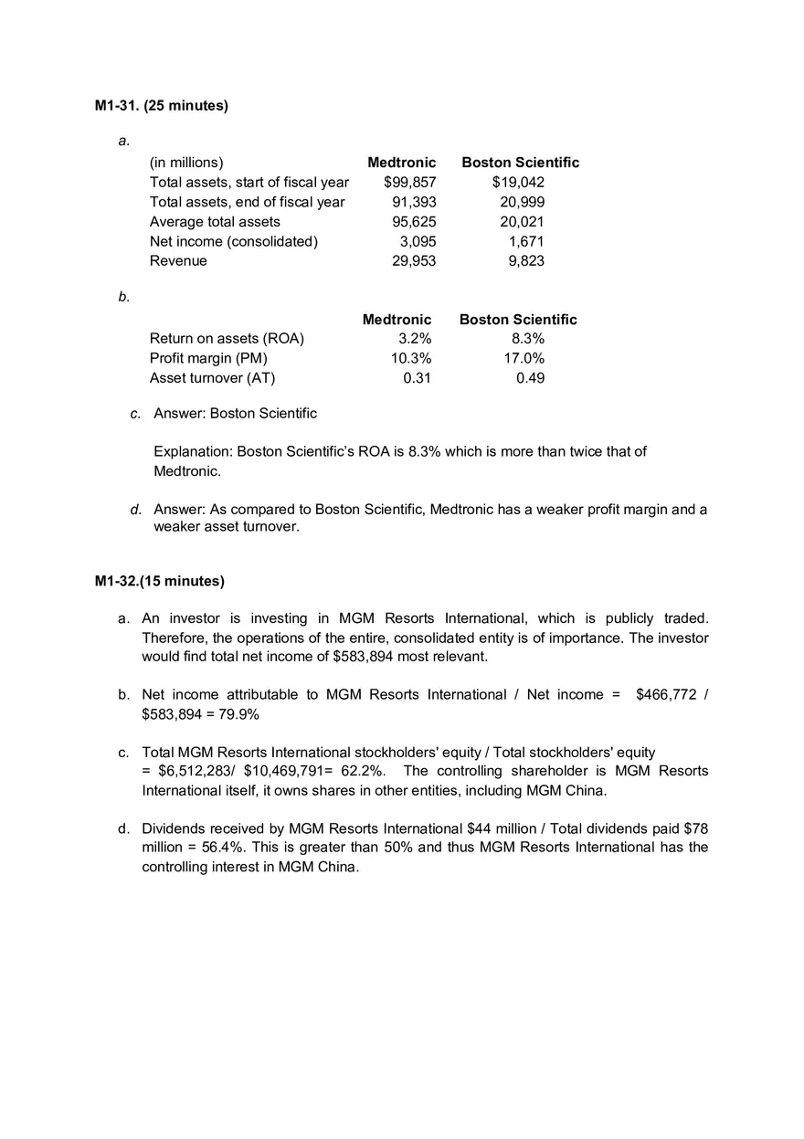 Solutions and Test Bank For Financial Statement Analysis and Valuation - Page 36