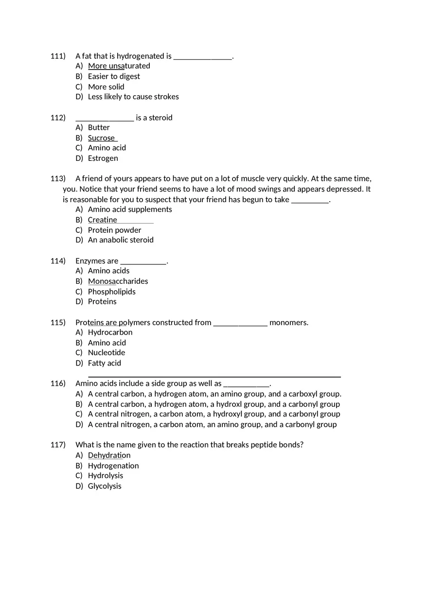 Campbell Essential Bio Test with Answers 2 - Page 8