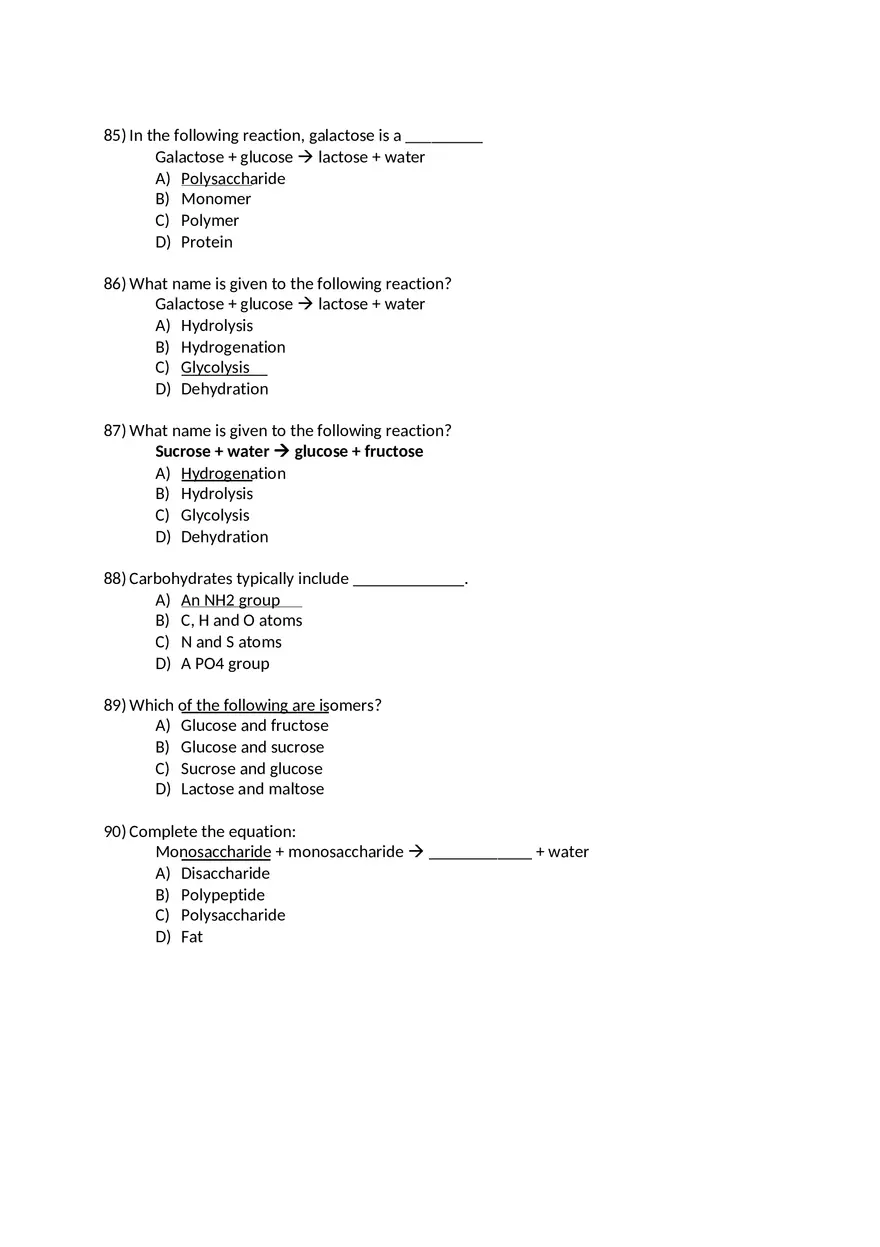 Campbell Essential Bio Test with Answers 2 - Page 4