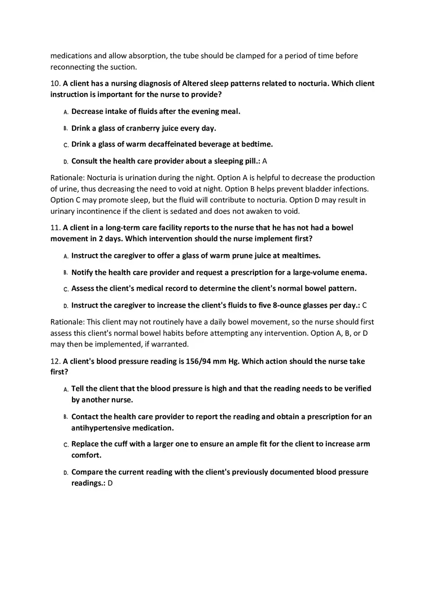 Fundamentals Of Nursing Modalities Practicum Answer Key Part 1 - Page 8