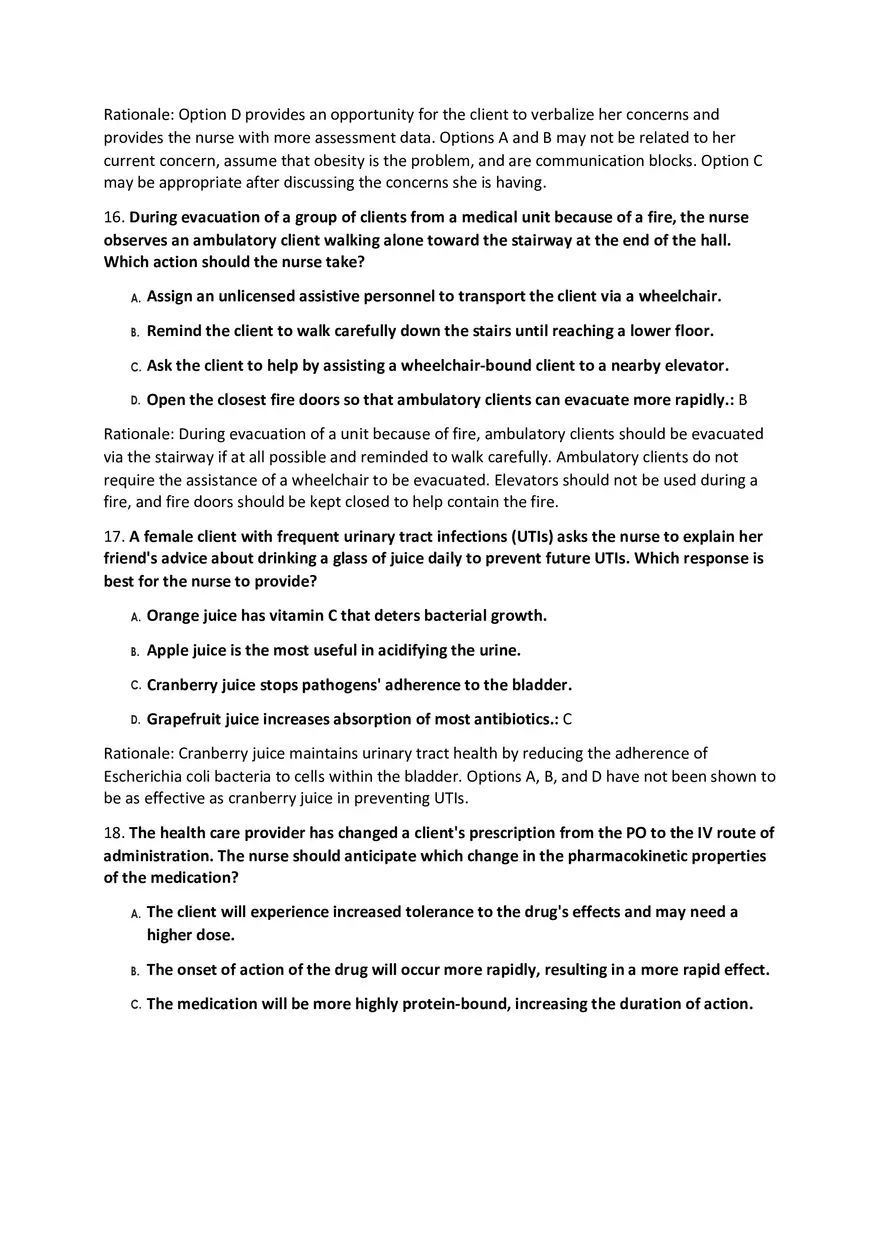 Fundamentals Of Nursing Modalities Practicum Answer Key Part 1 - Page 10
