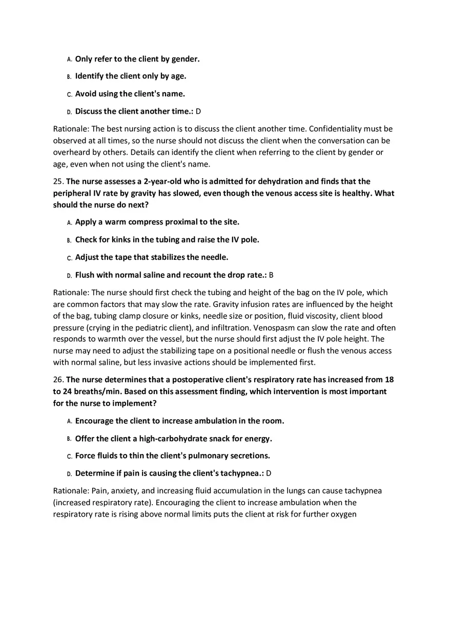 Fundamentals Of Nursing Modalities Practicum Answer Key Part 1 - Page 13