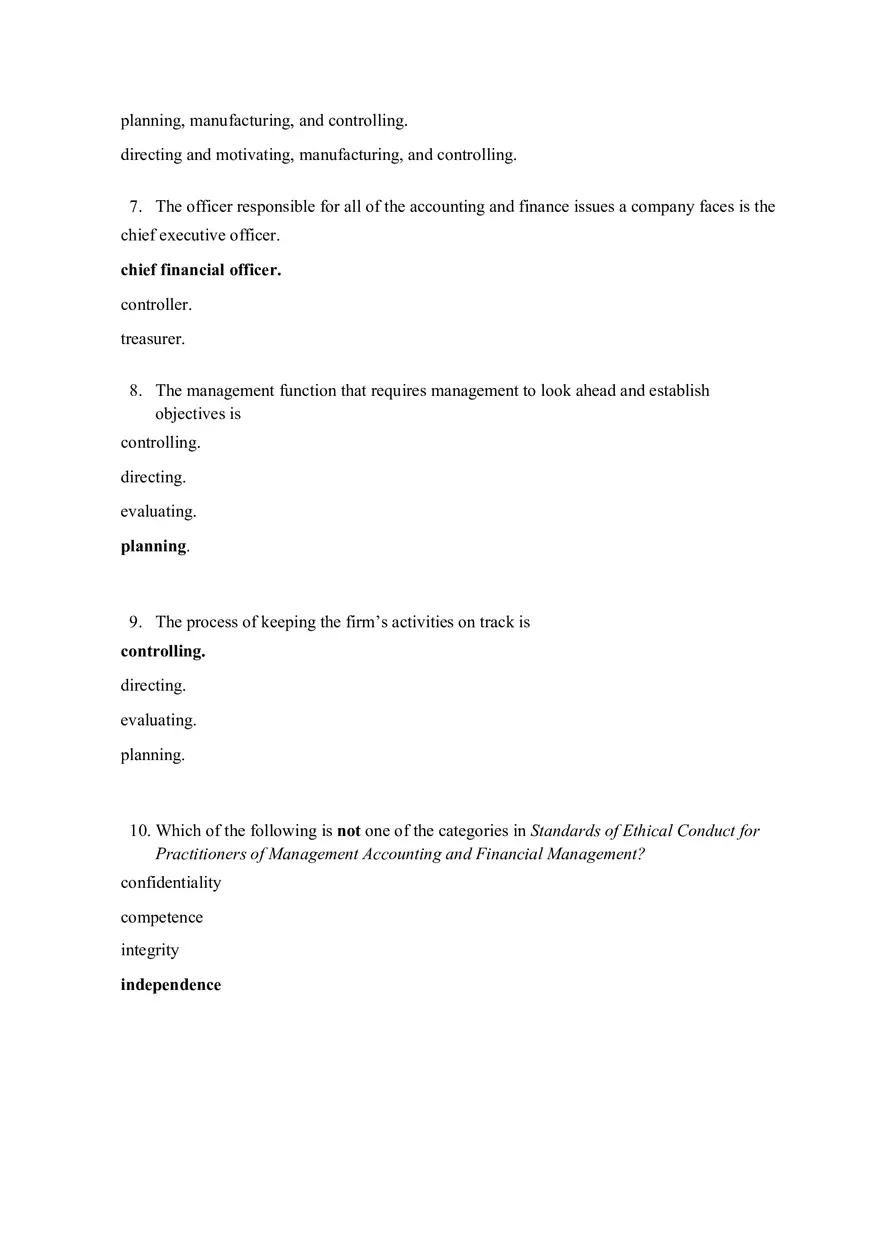 Managerial Accounting Applies to All Types of Business - Page 2